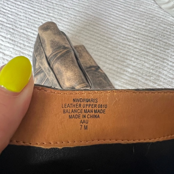 Leather brown and black moto boot size 7, gorgeous condition and boot - Picture 6 of 6